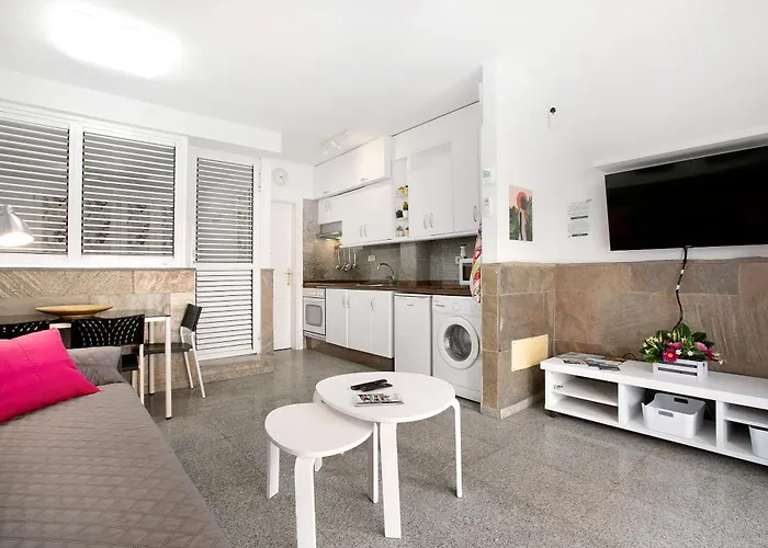 公寓 Tenerife Sur Cristianos 美洲海滩